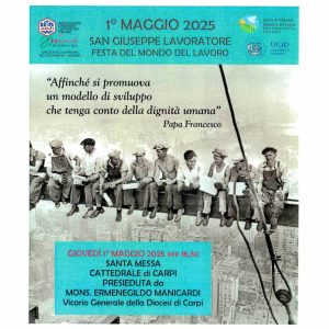 1° maggio 2025 - San Giuseppe lavoratore