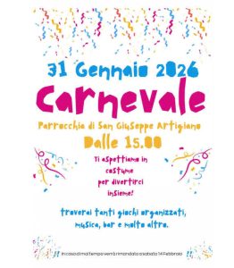 31 Gennaio 2026 - CARNEVALE