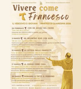 24 febbraio 2026 - Vivere come Francesco..