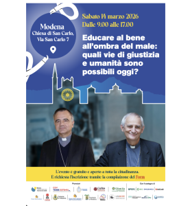 Educare al bene all'ombra del male - 14 marzo 2026..