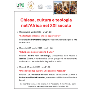 Chiesa, Coltura, Tecnologia - nell'Africa del XXI Secolo