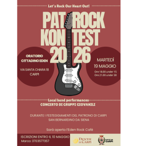 19 maggio 2026 - PatRock KonTest 2026