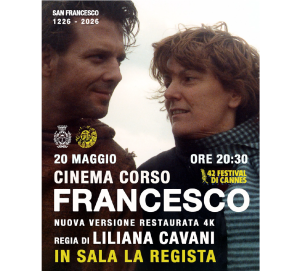 20 maggio 2026 - Cinema Corso - FRANCESCO