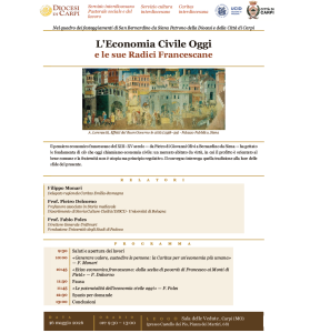 16 maggio 2026 - L'economia civile oggi..